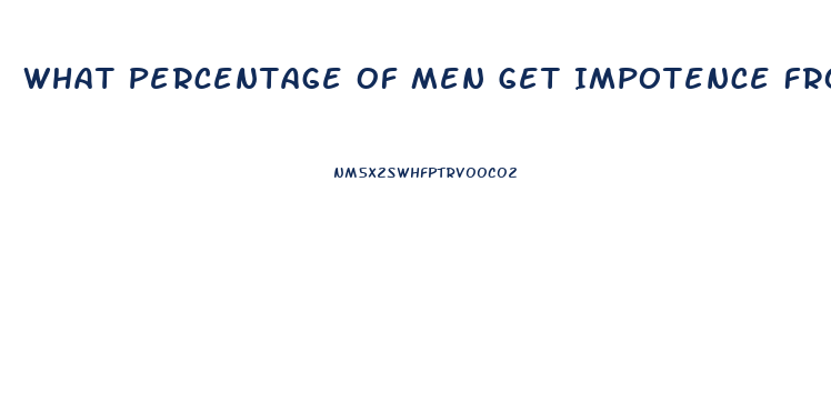 What Percentage Of Men Get Impotence From Adderall