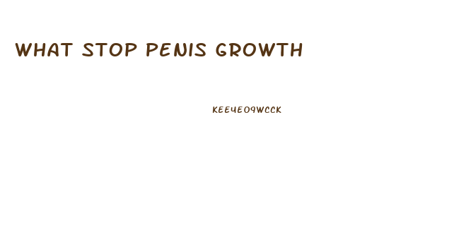 What Stop Penis Growth