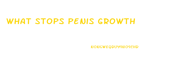 What Stops Penis Growth