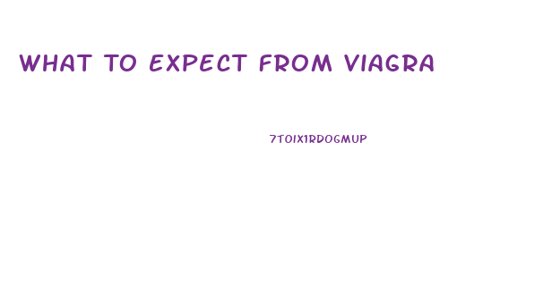 What To Expect From Viagra