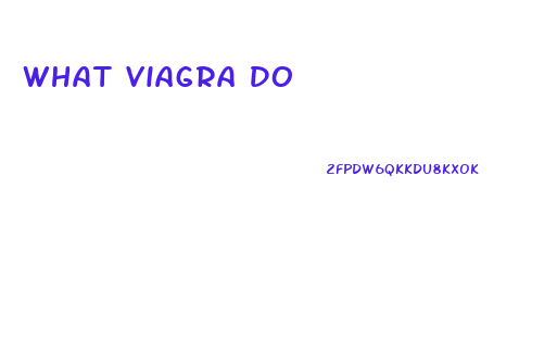 What Viagra Do
