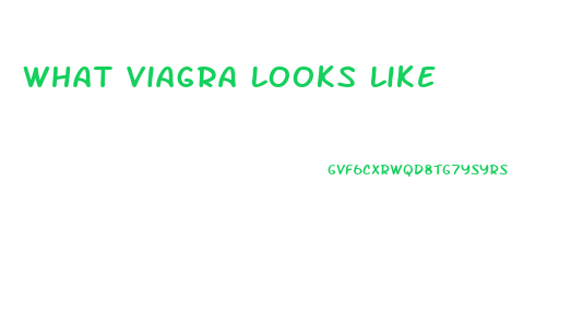 What Viagra Looks Like