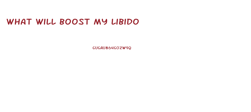 What Will Boost My Libido