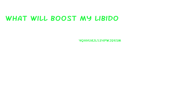 What Will Boost My Libido