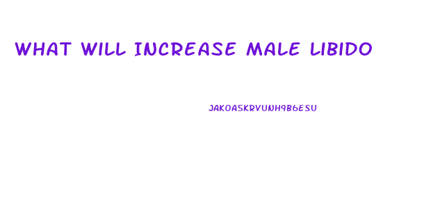 What Will Increase Male Libido