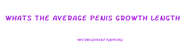 Whats The Average Penis Growth Length For Boys In Puberty