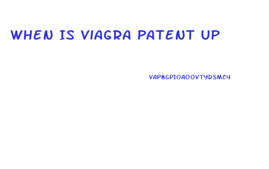 When Is Viagra Patent Up