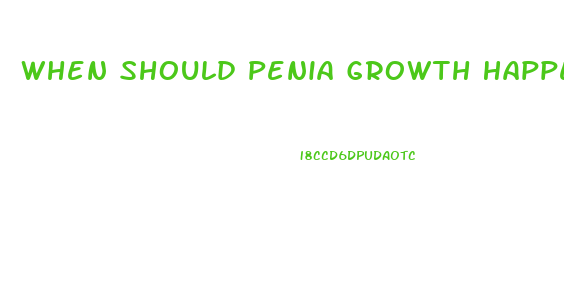 When Should Penia Growth Happen