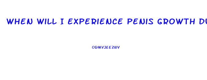 When Will I Experience Penis Growth During Puberty