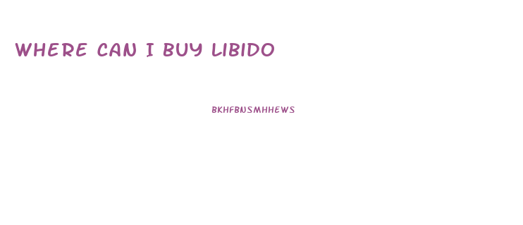 Where Can I Buy Libido