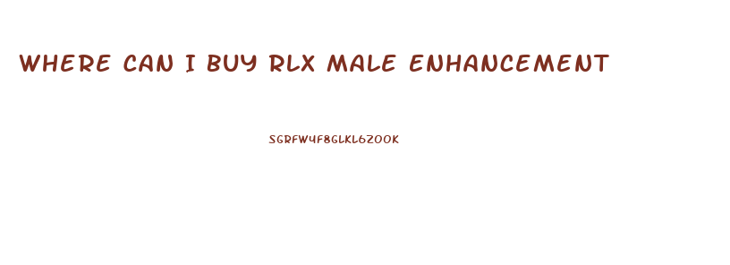 Where Can I Buy Rlx Male Enhancement