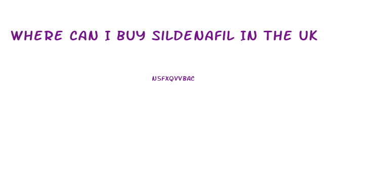 Where Can I Buy Sildenafil In The Uk