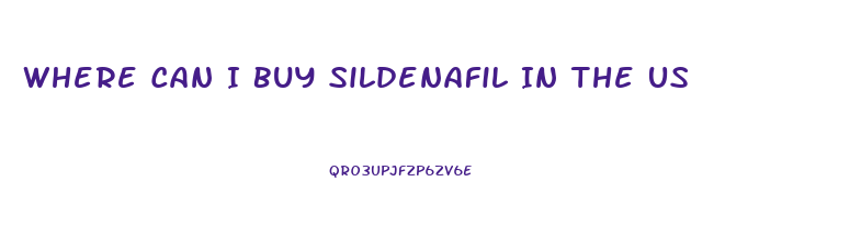 Where Can I Buy Sildenafil In The Us