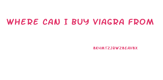Where Can I Buy Viagra From
