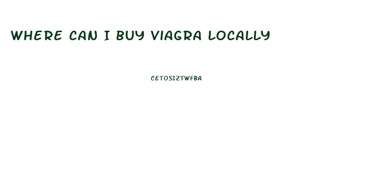 Where Can I Buy Viagra Locally