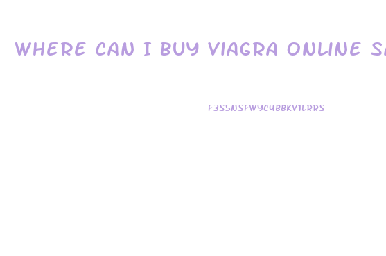 Where Can I Buy Viagra Online Safely