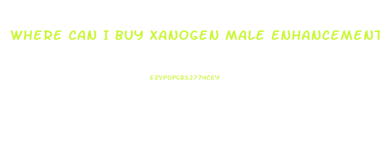 Where Can I Buy Xanogen Male Enhancement