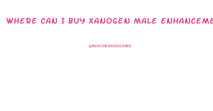 Where Can I Buy Xanogen Male Enhancement