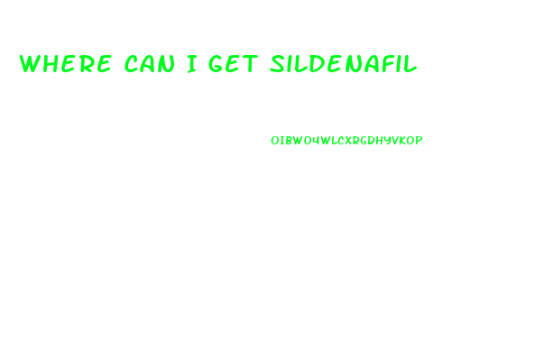 Where Can I Get Sildenafil