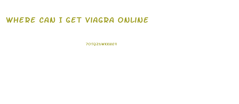 Where Can I Get Viagra Online
