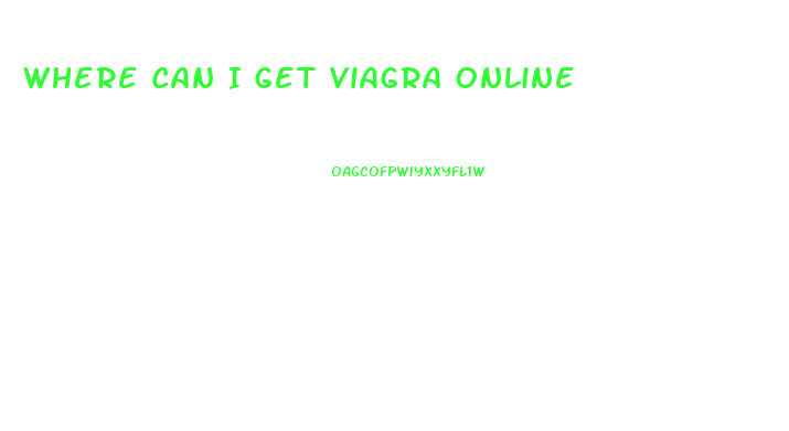 Where Can I Get Viagra Online