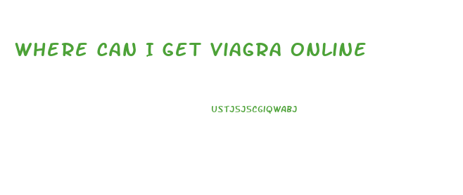 Where Can I Get Viagra Online