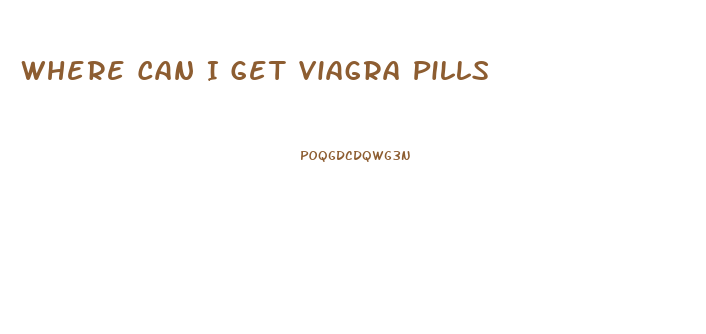 Where Can I Get Viagra Pills