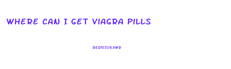 Where Can I Get Viagra Pills