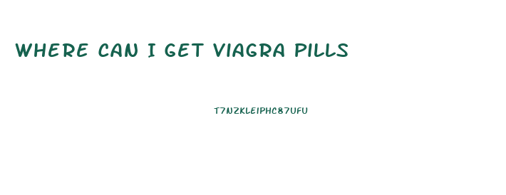 Where Can I Get Viagra Pills