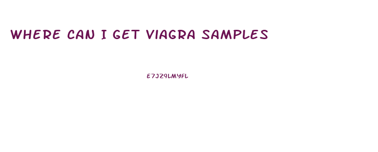 Where Can I Get Viagra Samples