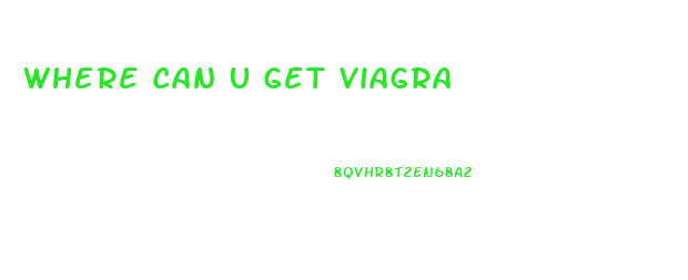 Where Can U Get Viagra