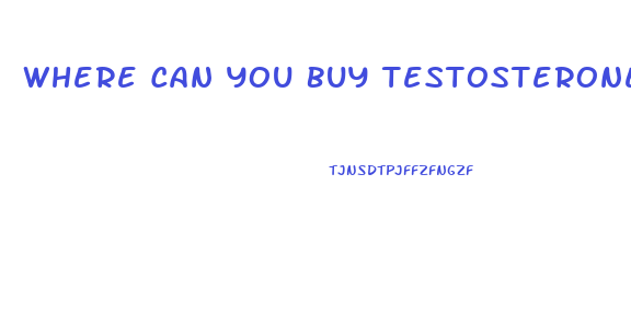Where Can You Buy Testosterone Cream For Male Enhancement