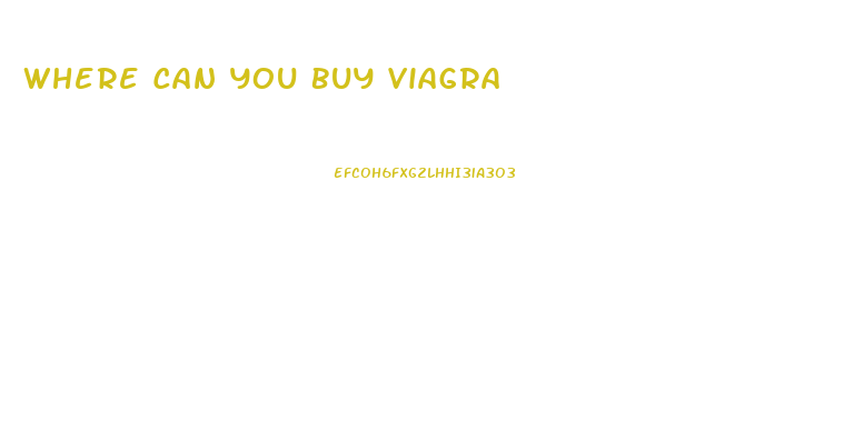 Where Can You Buy Viagra