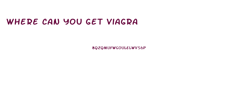 Where Can You Get Viagra