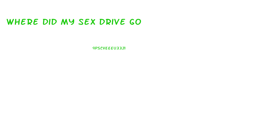 Where Did My Sex Drive Go