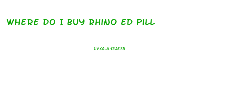 Where Do I Buy Rhino Ed Pill