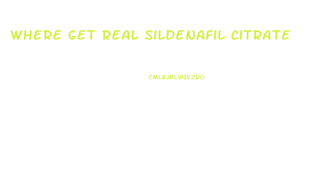 Where Get Real Sildenafil Citrate