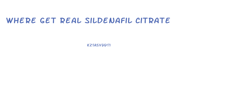 Where Get Real Sildenafil Citrate