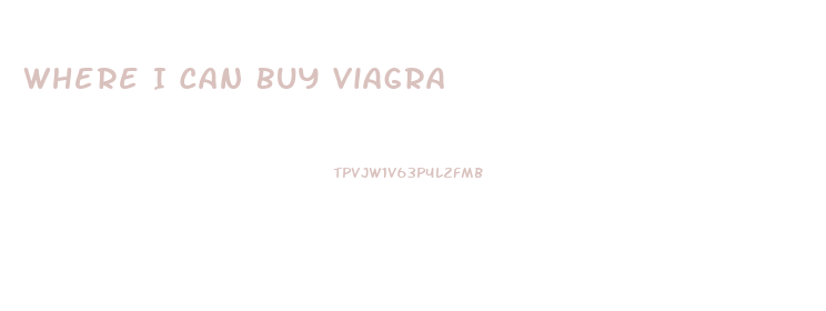 Where I Can Buy Viagra