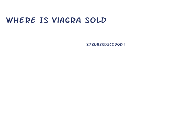 Where Is Viagra Sold