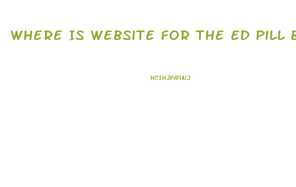 Where Is Website For The Ed Pill Blue Stallion