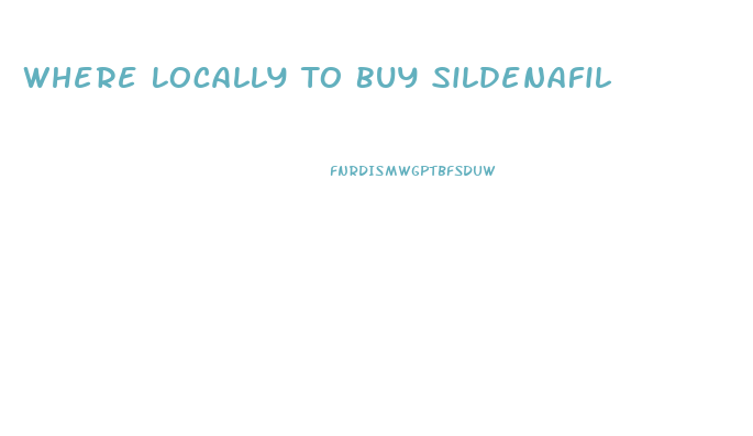 Where Locally To Buy Sildenafil