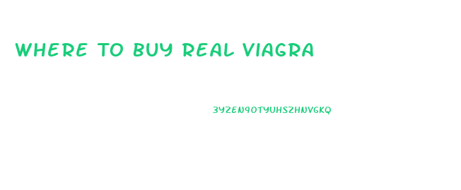 Where To Buy Real Viagra