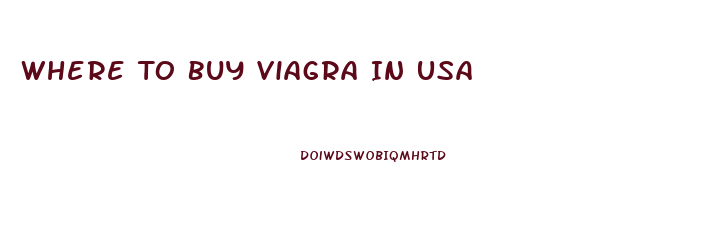 Where To Buy Viagra In Usa