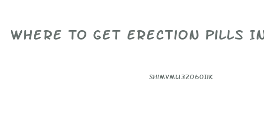 Where To Get Erection Pills In Ogden Utah