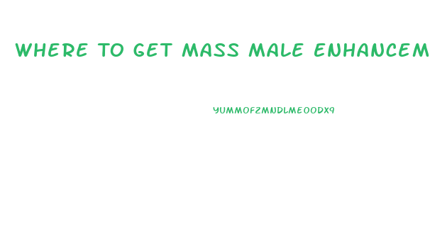 Where To Get Mass Male Enhancement Cheap