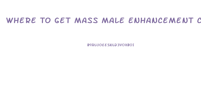 Where To Get Mass Male Enhancement Cheap