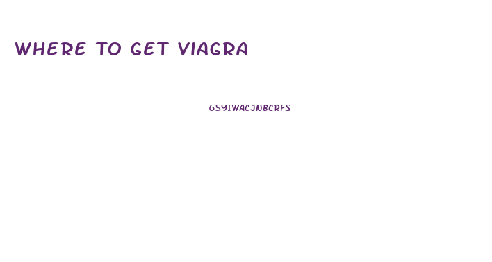 Where To Get Viagra