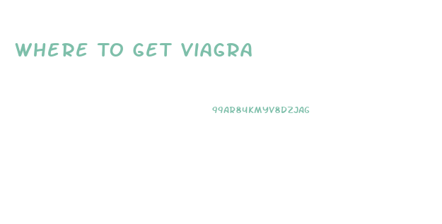 Where To Get Viagra