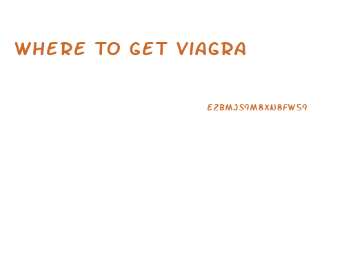 Where To Get Viagra